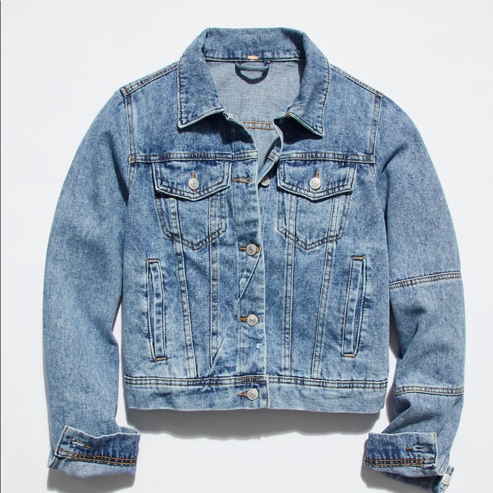Free People Rumors Denim Jacket